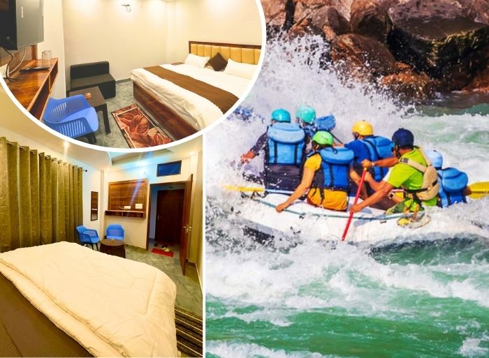 hotel with rafting