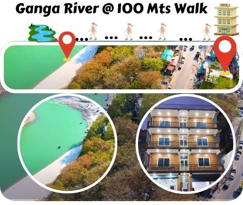 riverside hotel in Rishikesh